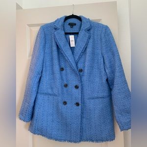 NWT Ann Taylor Tweed Blazer womens sz 16